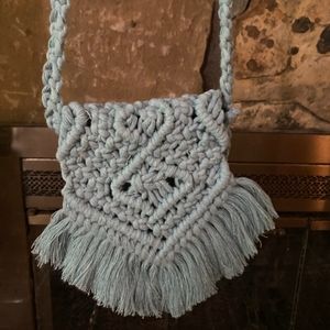 Macrame Sling shoulder phone bag